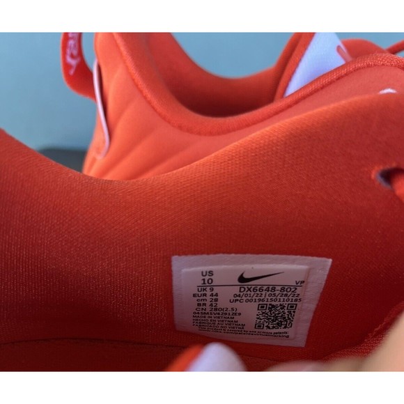 Nike KD 15 TB Promo Team Orange/White Basketball Shoes Men's Size 10 DX6648-802 - Picture 11 of 11